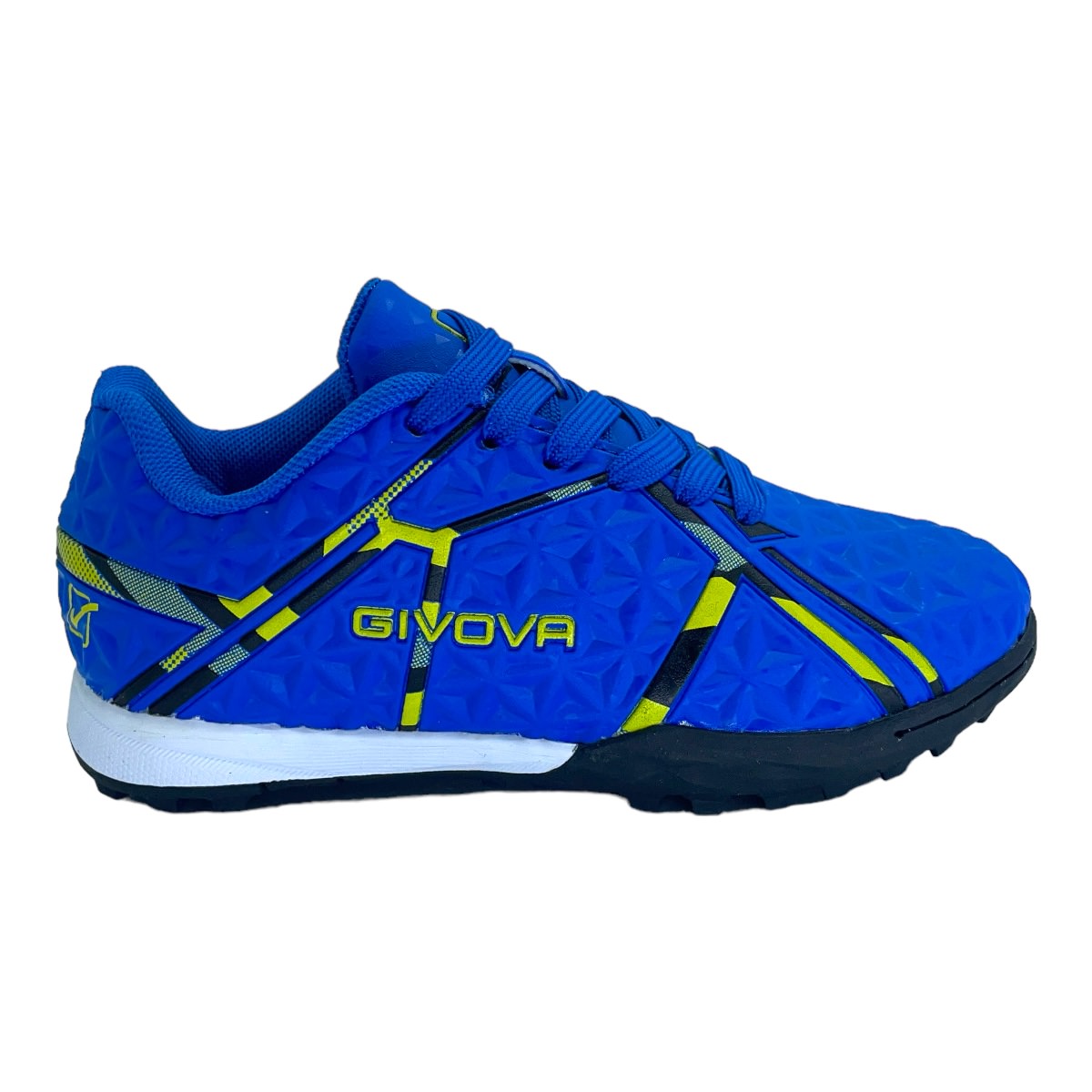 SCUDETTO TF K1 KIDS TURF BLUE YELLOW BLACK