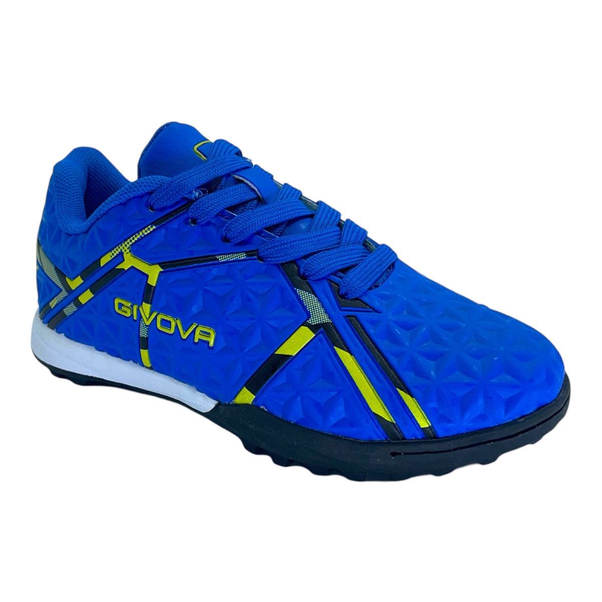 SCUDETTO TF K1 KIDS TURF BLUE YELLOW BLACK