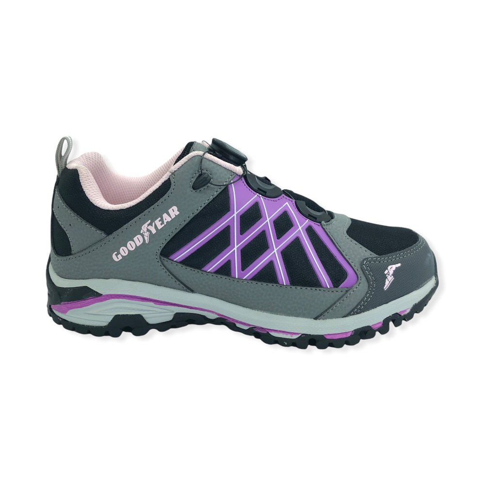 OUTDOOR S/PUNTERA BAJO-RUEDITA NEGRO-VIOLET ROSA