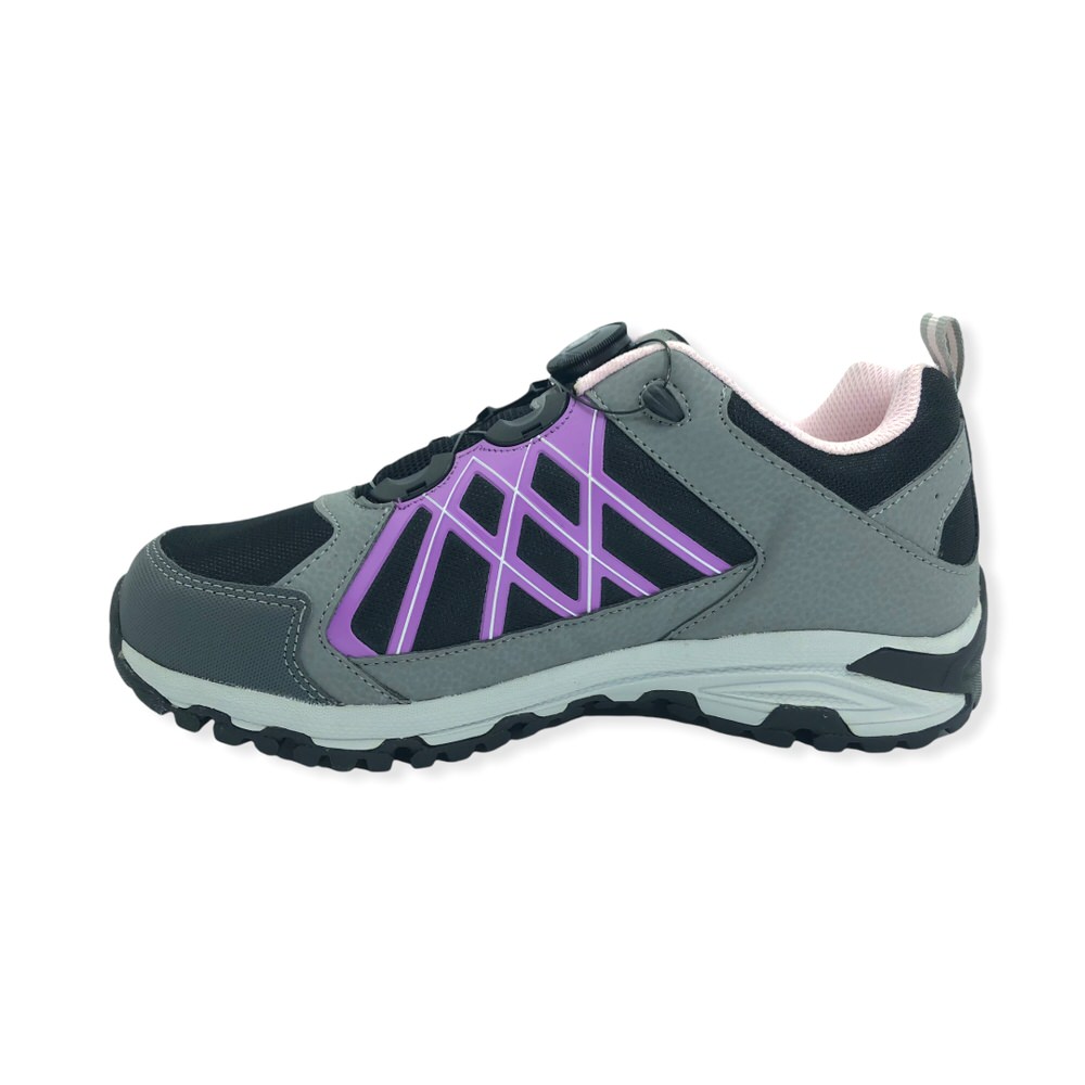 OUTDOOR S/PUNTERA BAJO-RUEDITA NEGRO-VIOLET ROSA