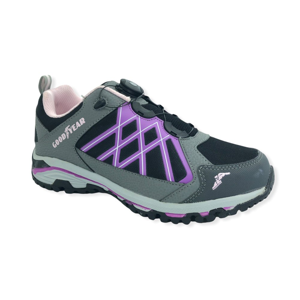 OUTDOOR S/PUNTERA BAJO-RUEDITA NEGRO-VIOLET ROSA