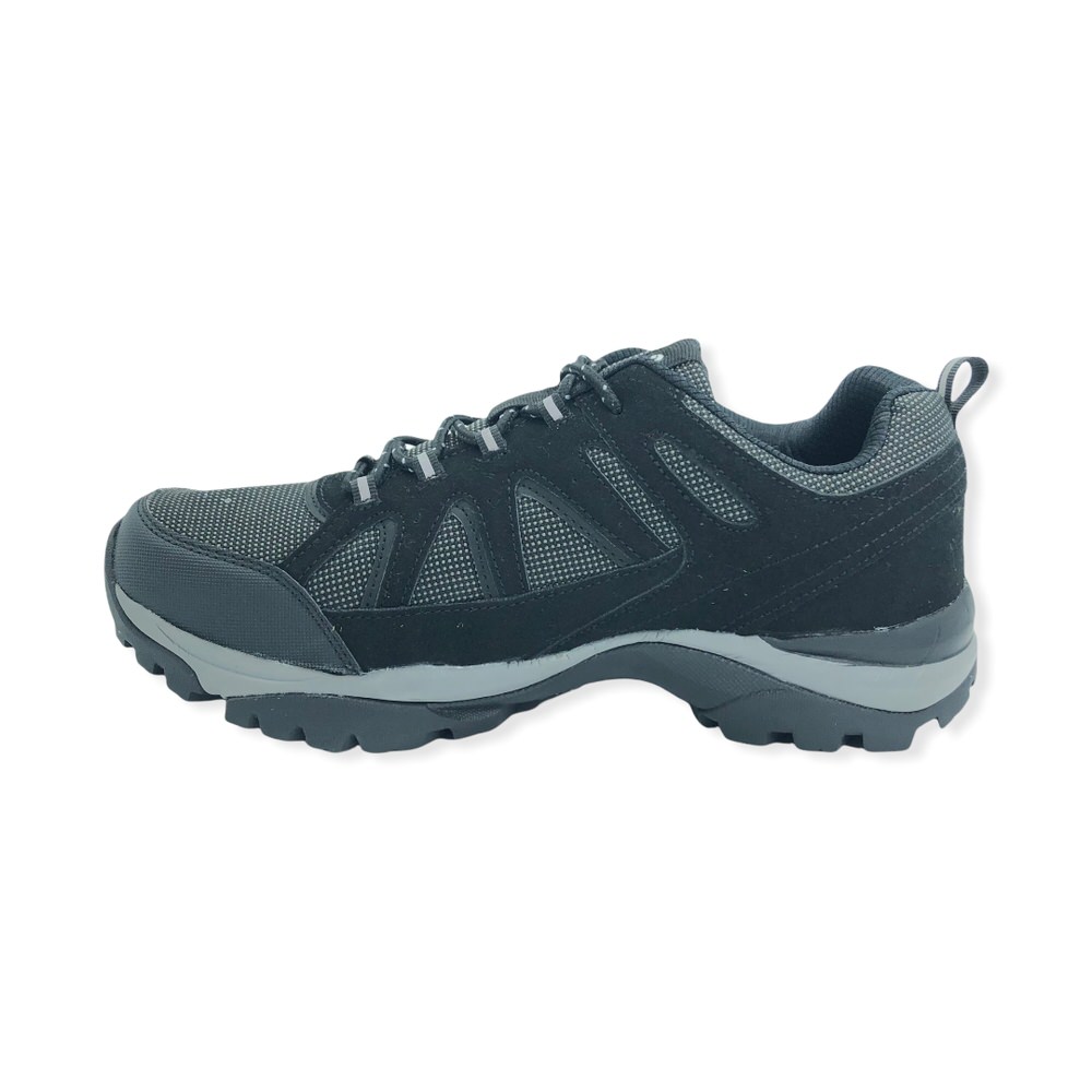 TREKKING SIMIL SUEDE+MESH NEGRO
