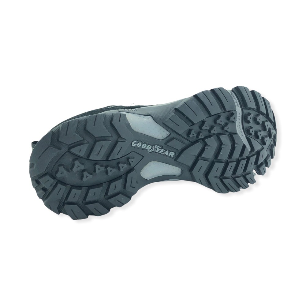 TREKKING SIMIL SUEDE+MESH NEGRO