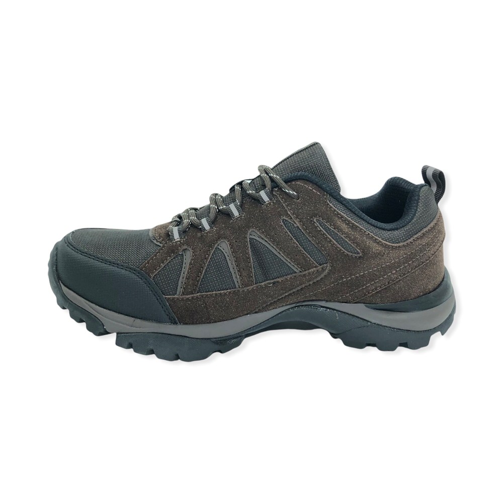 TREKING SIMIL SUEDE+MESH CINTA MARRON