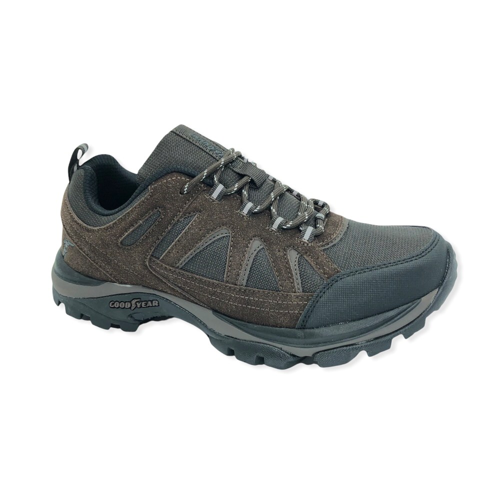 TREKING SIMIL SUEDE+MESH CINTA MARRON