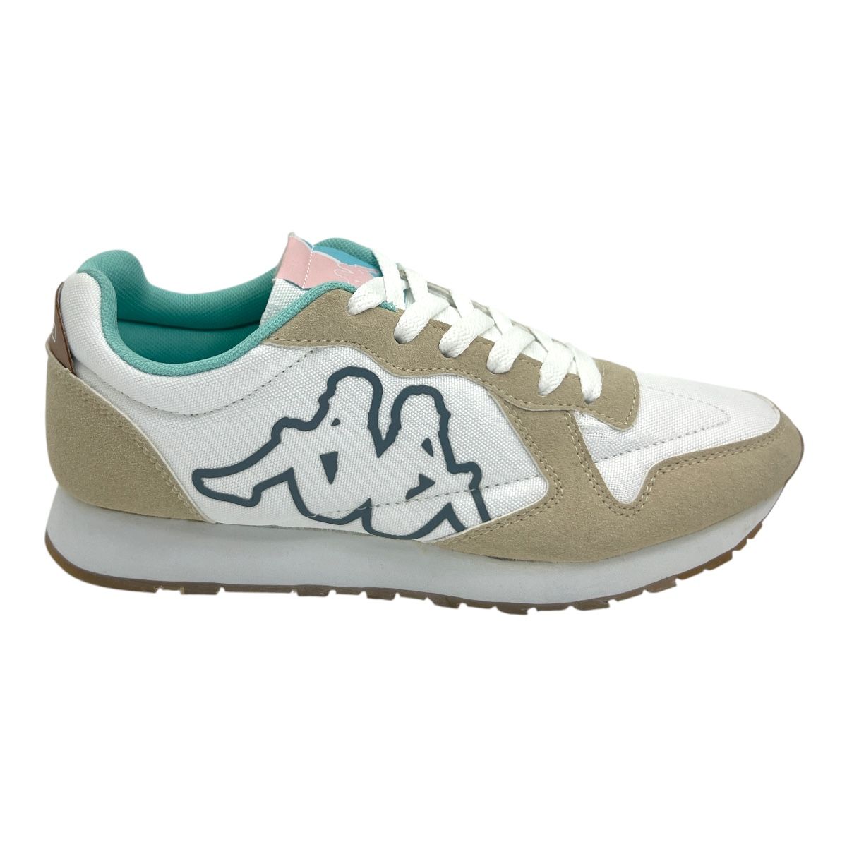 LOGO KOMAYA WHITE BEIGE BLUE