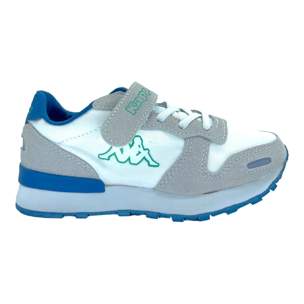 LOGO BERLIN 2 KID WHITE BLUE