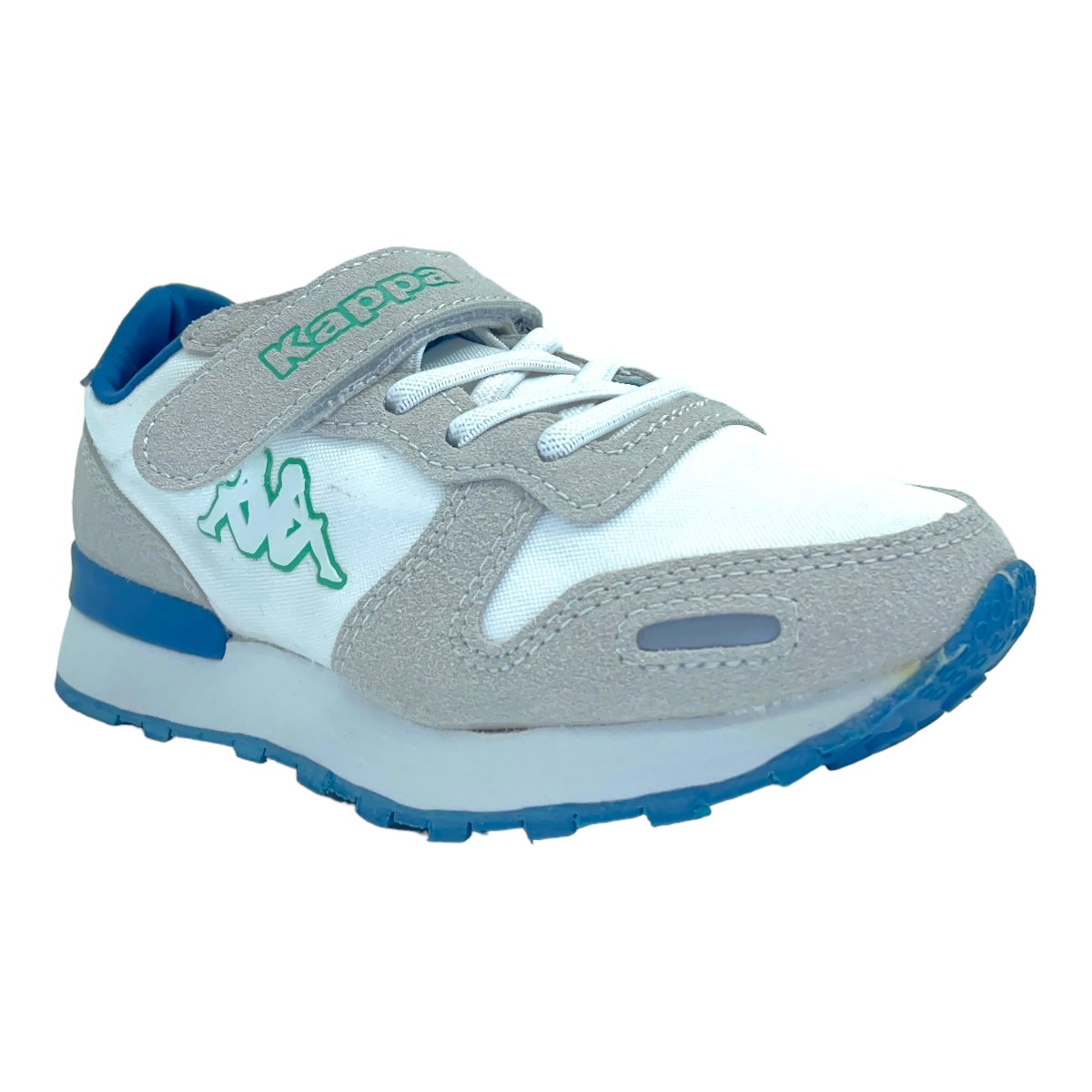 LOGO BERLIN 2 KID WHITE BLUE