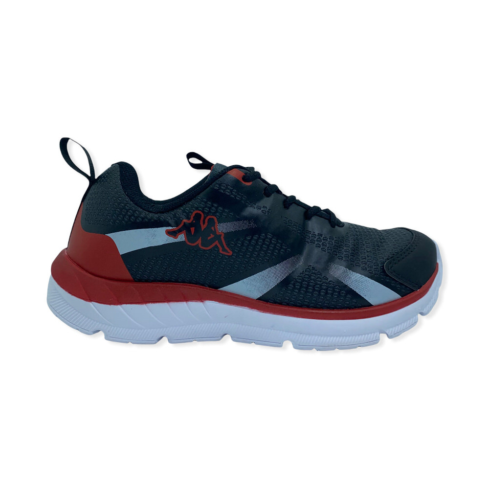 LOGO TENIS SLIM BLACK-RED