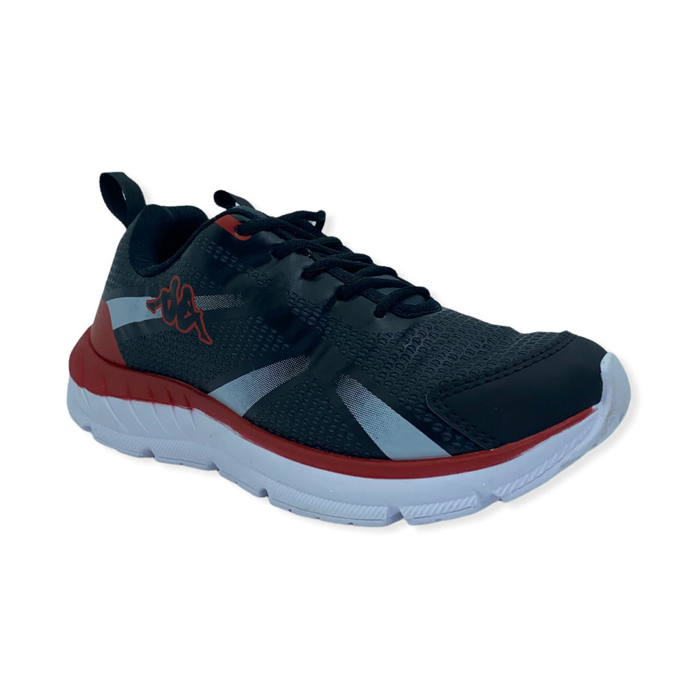 LOGO TENIS SLIM BLACK-RED