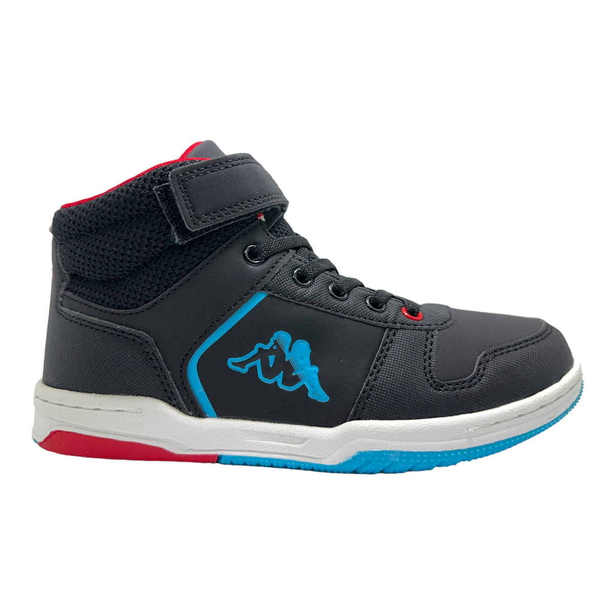 LOGO KARY EV KID BLACK AZURE RED