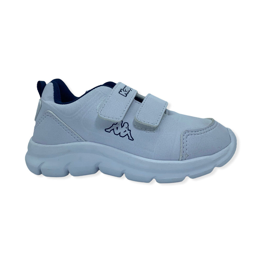 COLEGIAL I VELCRO WHITE-BLUE
