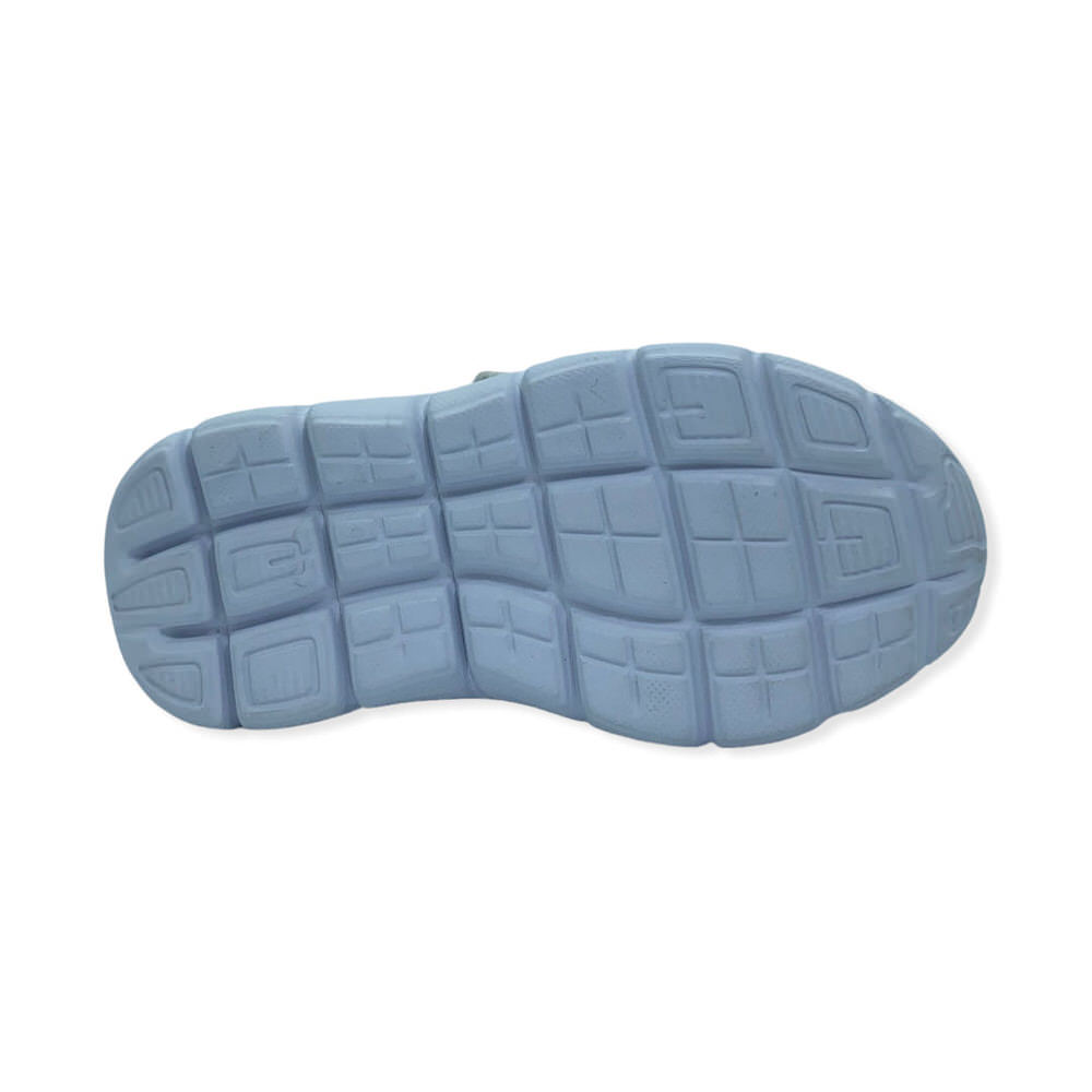 COLEGIAL I VELCRO WHITE-BLUE