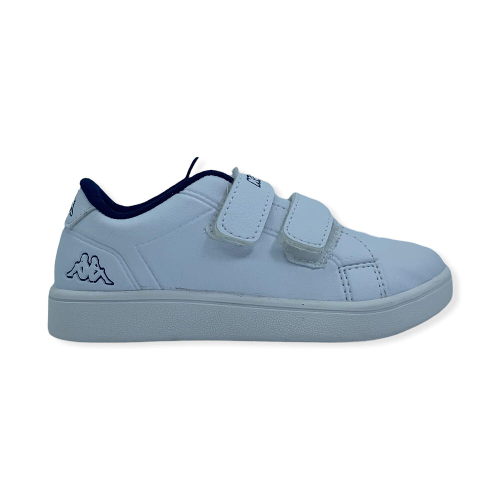 COLEGIAL II VELCRO WHITE-BLUE