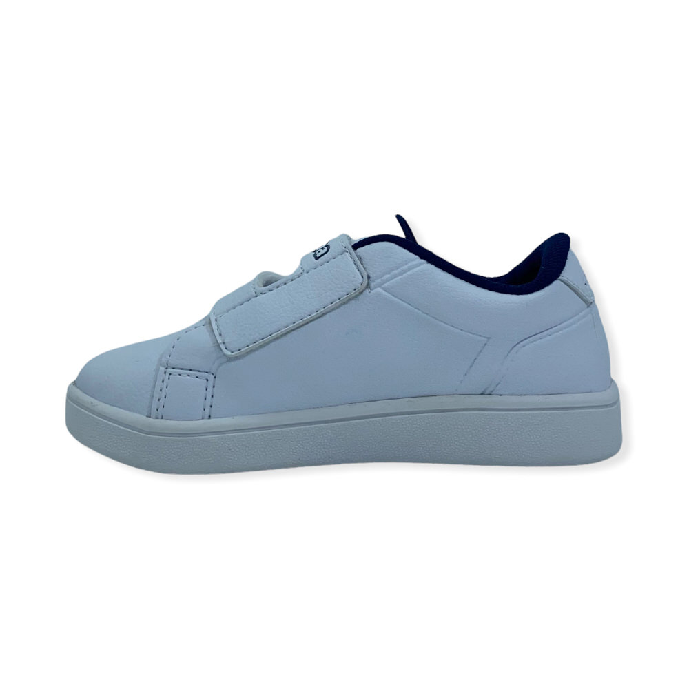 COLEGIAL II VELCRO WHITE-BLUE