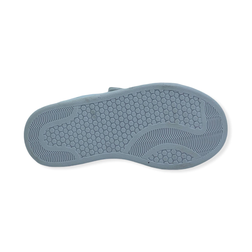 COLEGIAL II VELCRO WHITE-BLUE