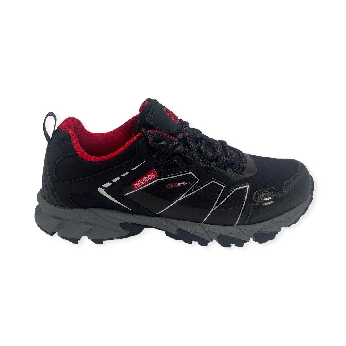 TREKKING NEGRO ROJO