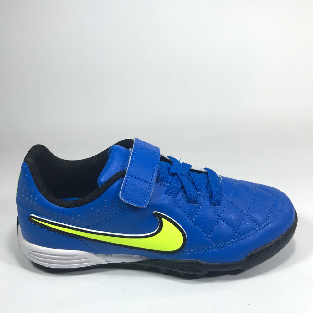 TIEMPO V4 TF JR AZUL/FLUO/15