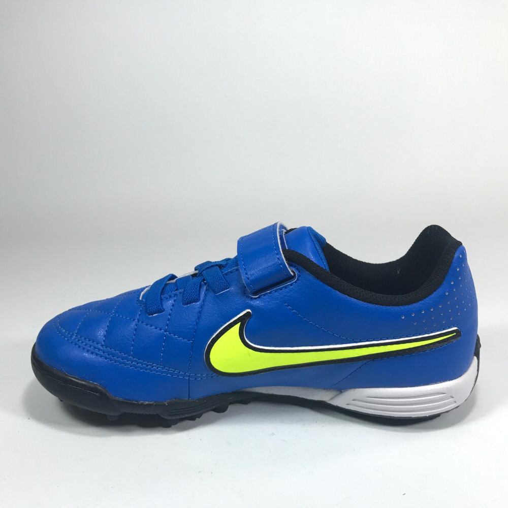 TIEMPO V4 TF JR AZUL/FLUO/15