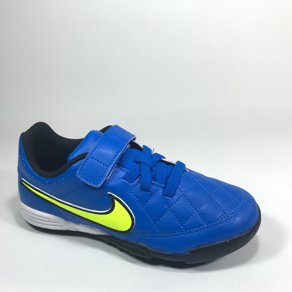 TIEMPO V4 TF JR AZUL/FLUO/15