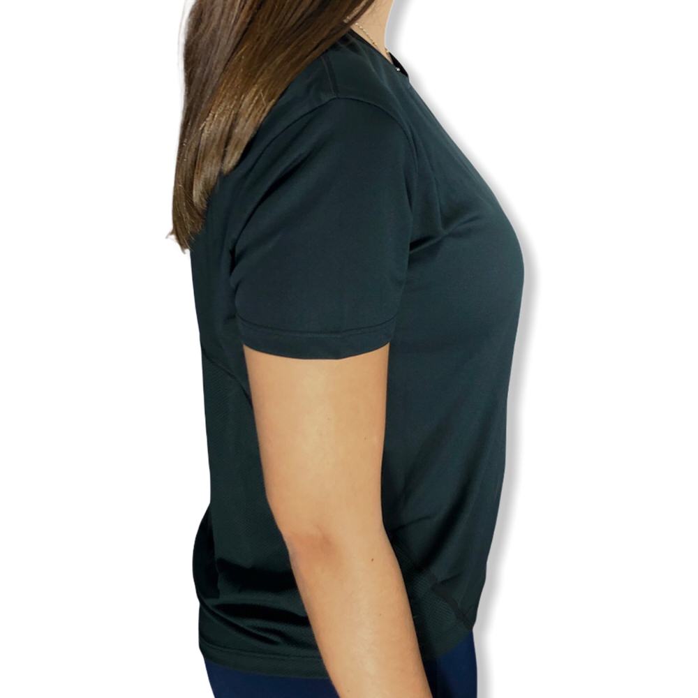 REMERA MILER W DRY-FIT SIL/BLACK/20