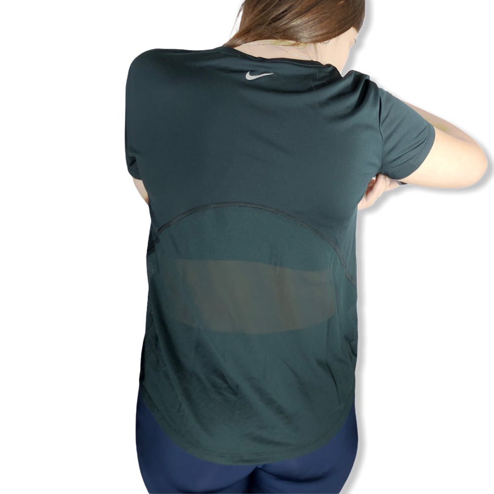 REMERA MILER W DRY-FIT SIL/BLACK/20