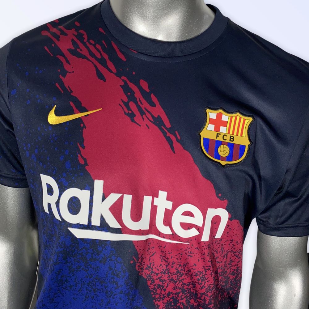 REMERA DRY BARCELONA OBSIDIAN/VARSITY/19