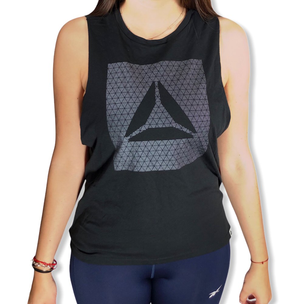 MUSCULOSA WMNS ALG C/B RBK NEGRO/18
