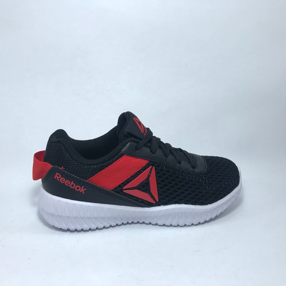 FLEXAGON ENE RBK JR BLACK/RED/19