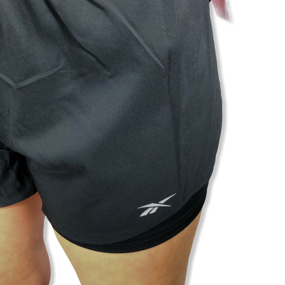 SHORT RBK RE 2EN 1 NEGRO