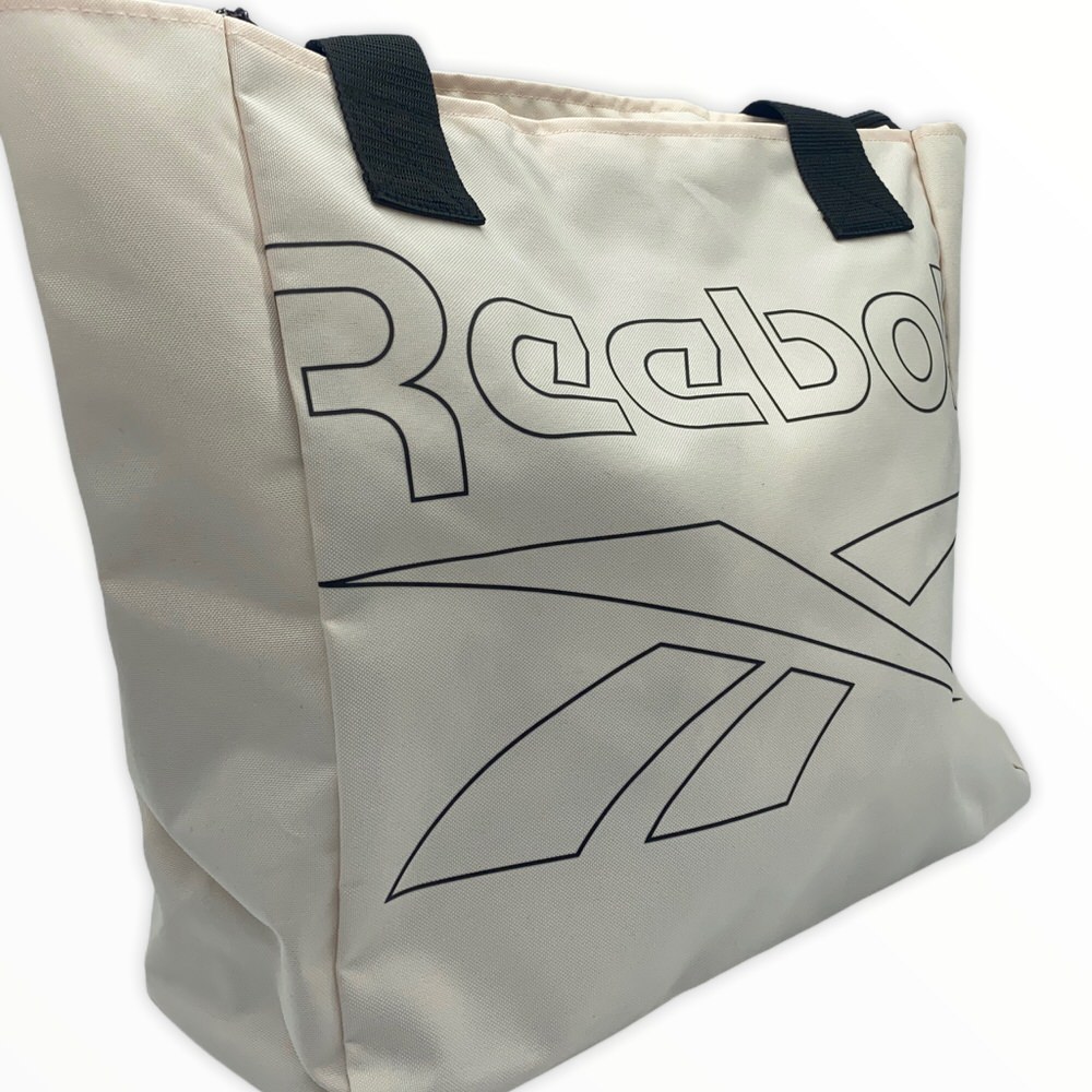 BOLSO RBK ESSENT. LOGO BL-NEG