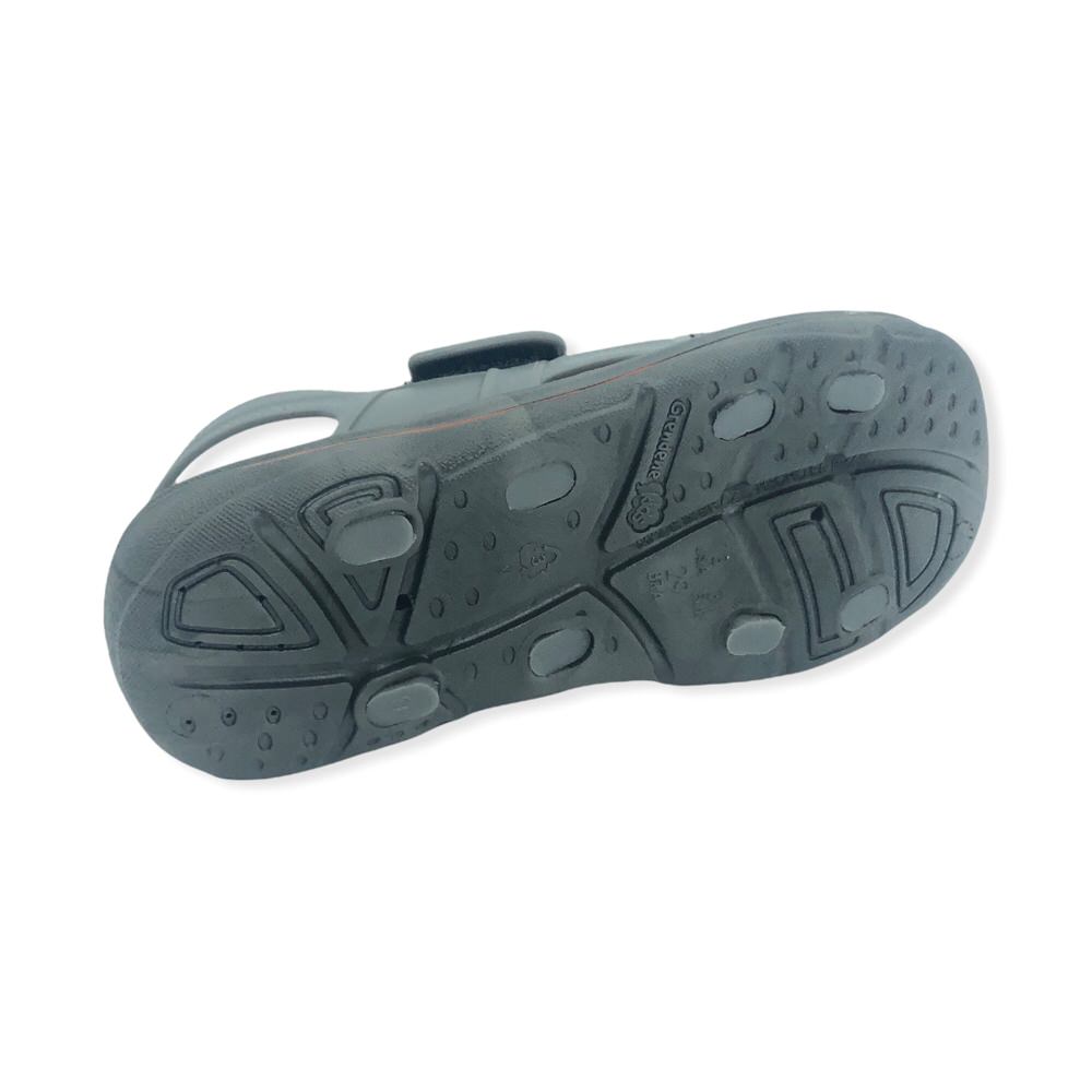 SANDAL KIDS NEGRO-GRIS