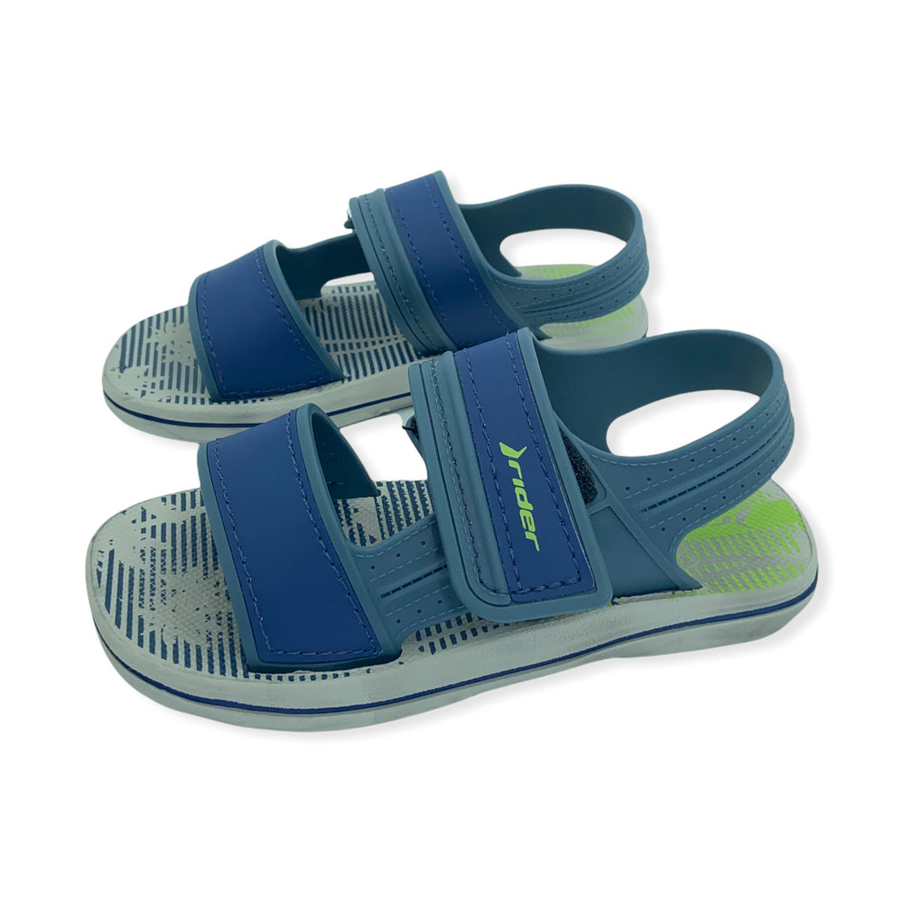 SANDAL KIDS GRIS-AZUL