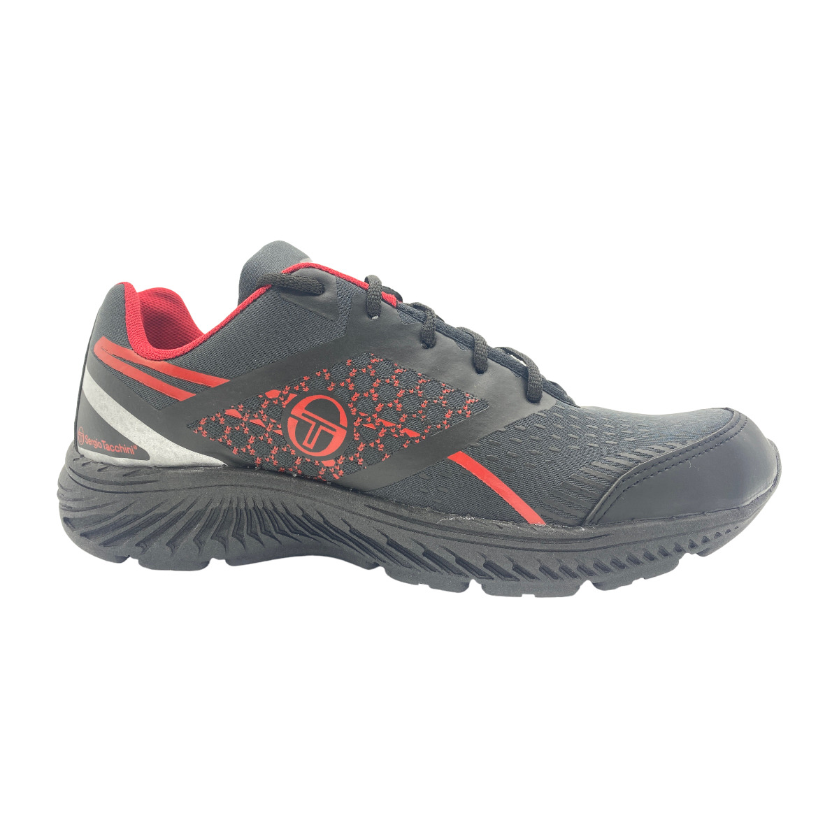 CALZADO HEAT SEAL NEGRO-ROJO
