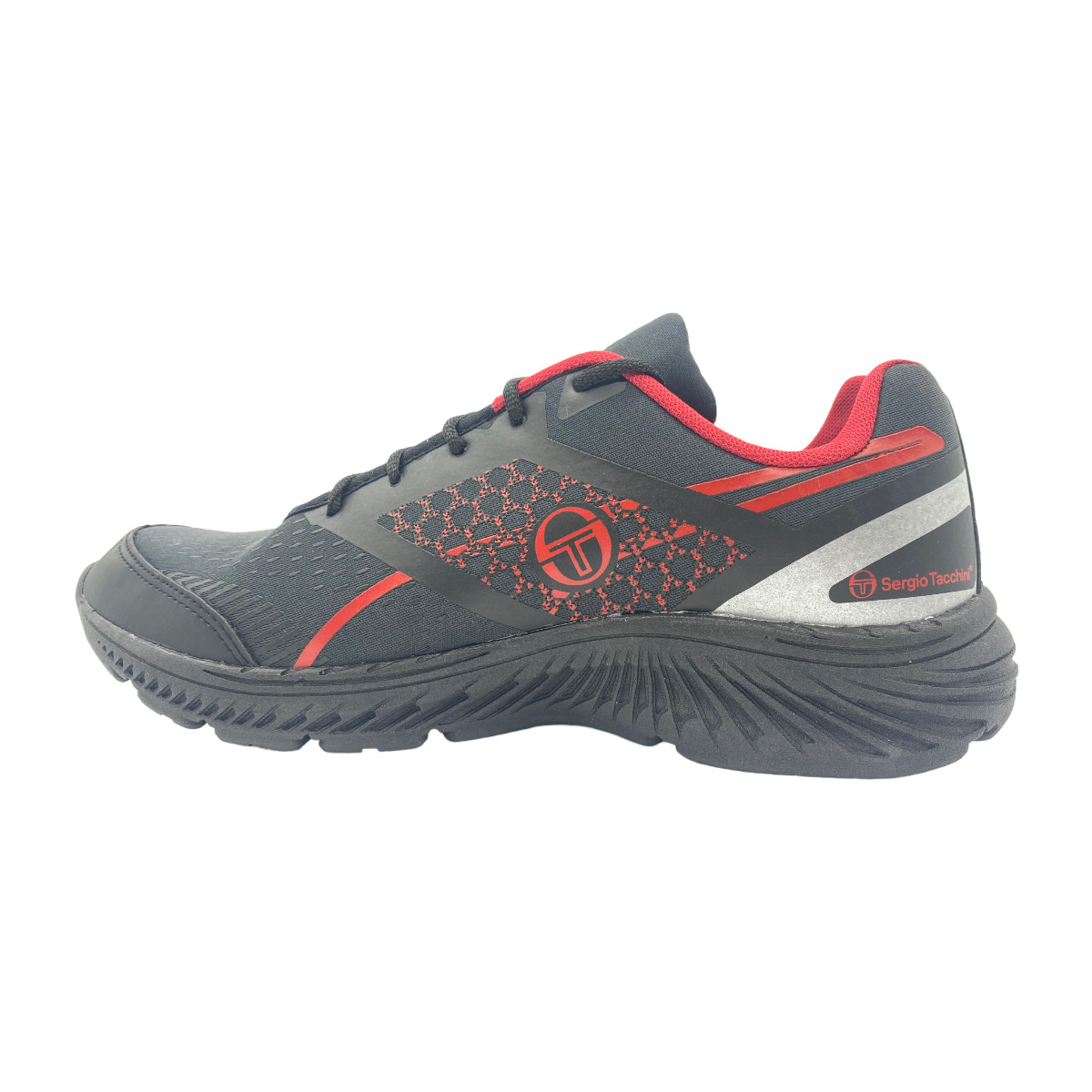 CALZADO HEAT SEAL NEGRO-ROJO