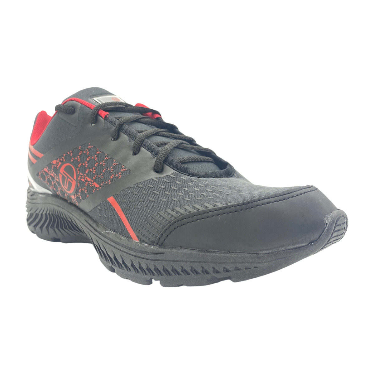 CALZADO HEAT SEAL NEGRO-ROJO