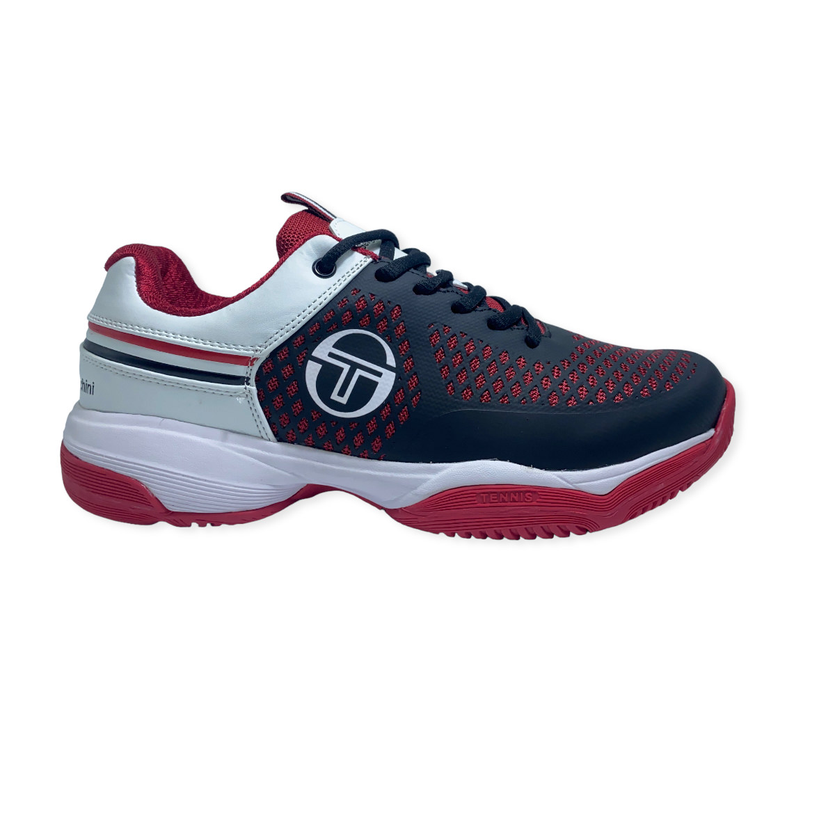 TENNIS NEGRO-ROJO-BLANCO