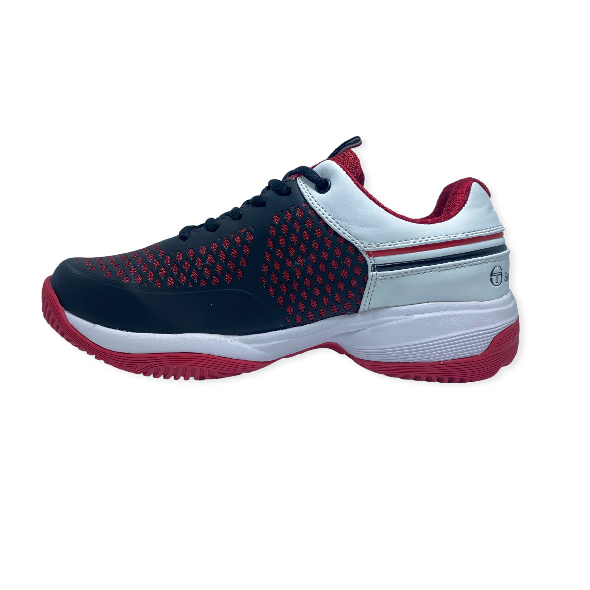 TENNIS NEGRO-ROJO-BLANCO