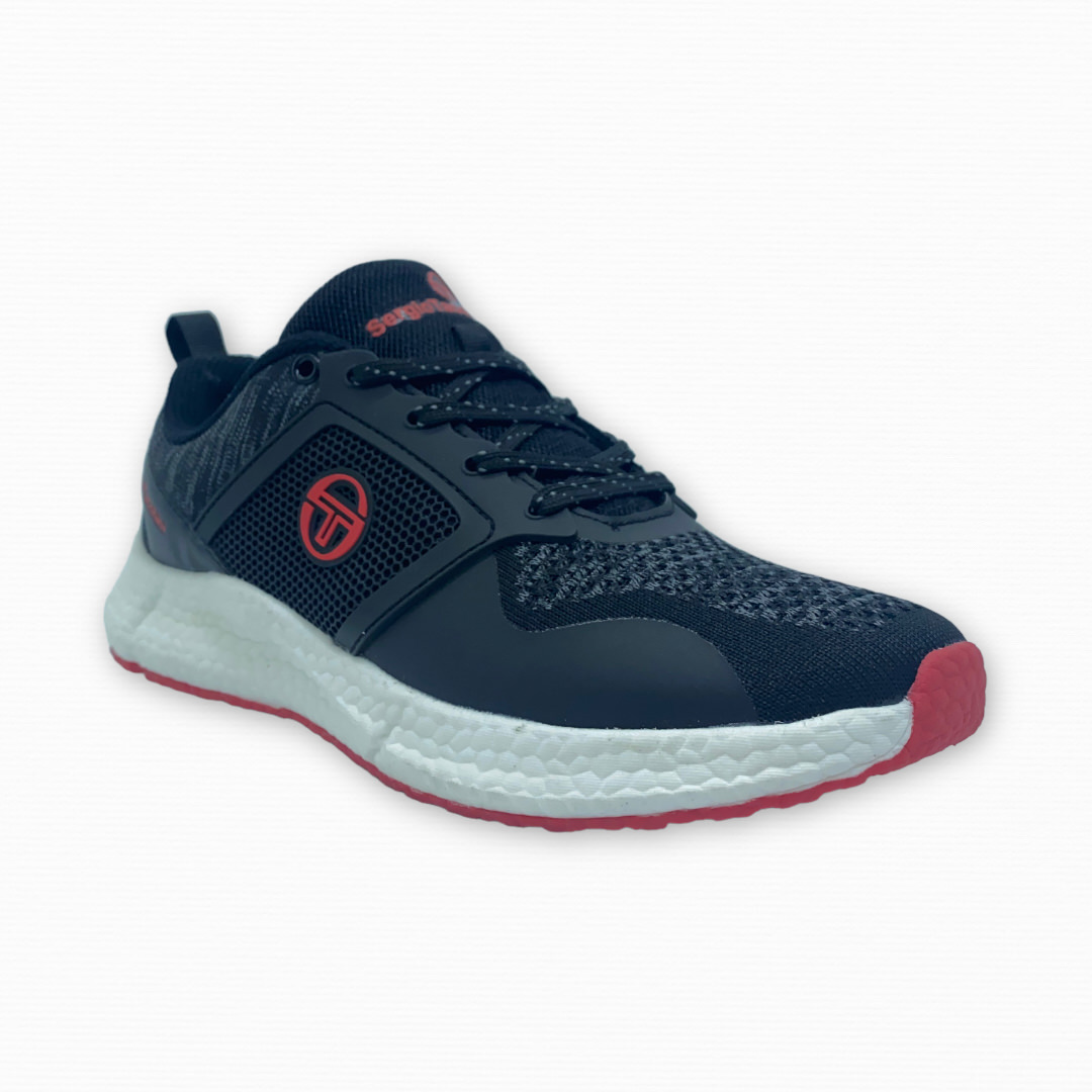 FLYKNIT NEGRO-ROJO