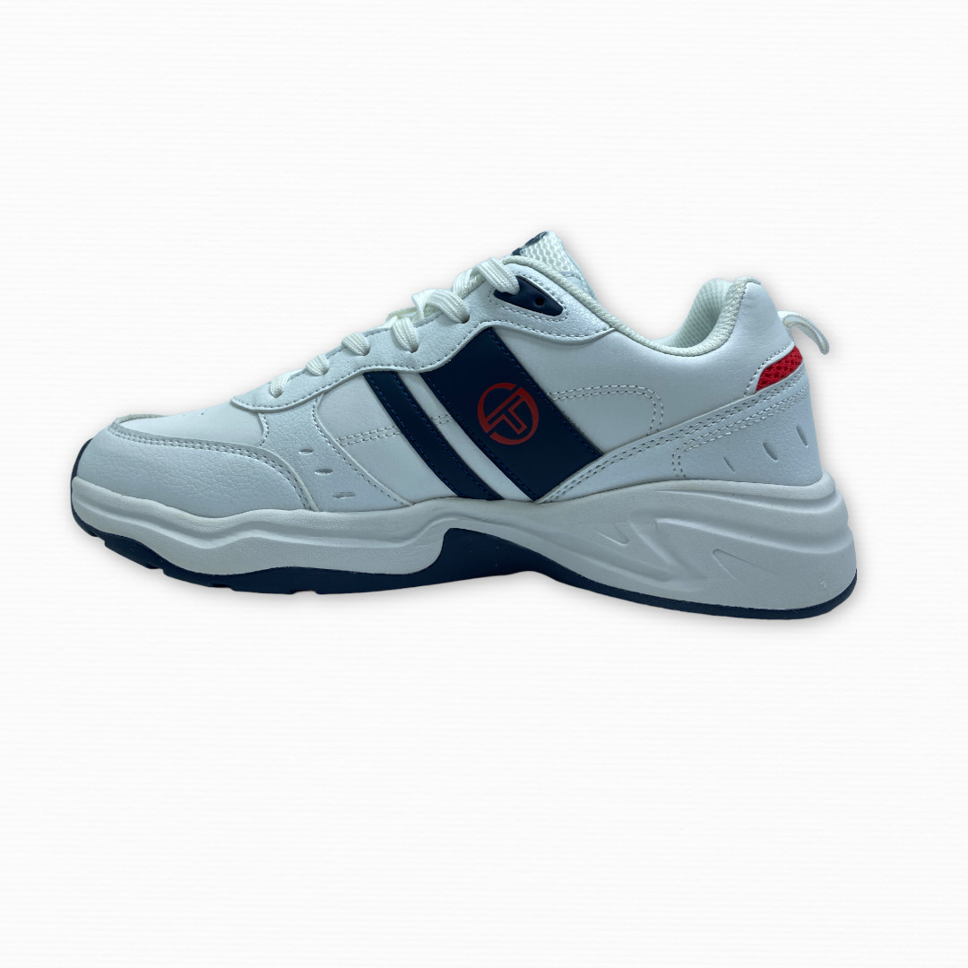 TENIS BLANCO-NEGRO-ROJO