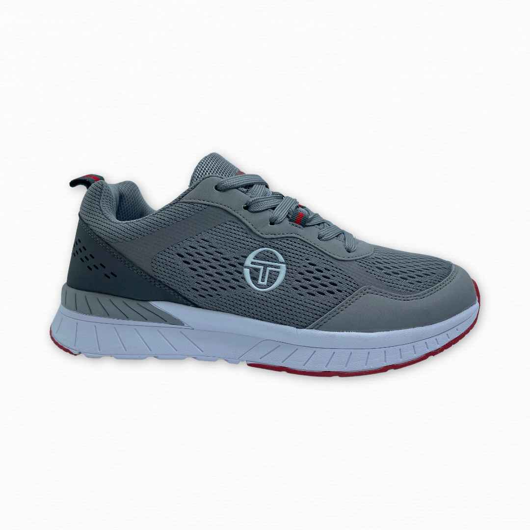 MESH C/DETALLES GRIS/ROJO