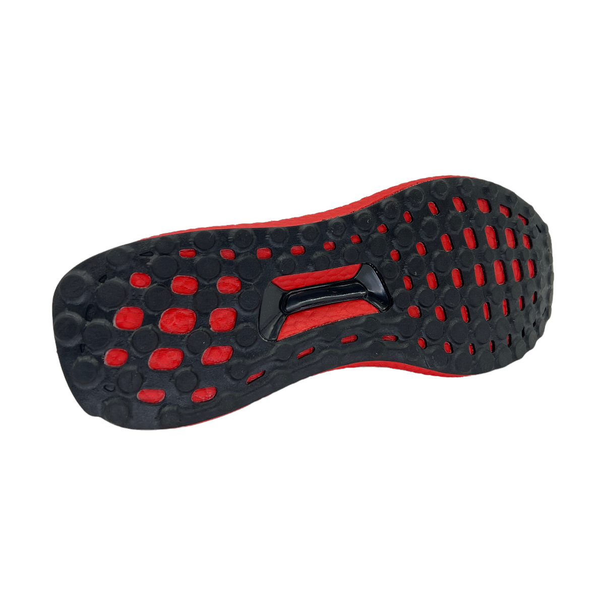 CALZADO NEGRO-ROJO