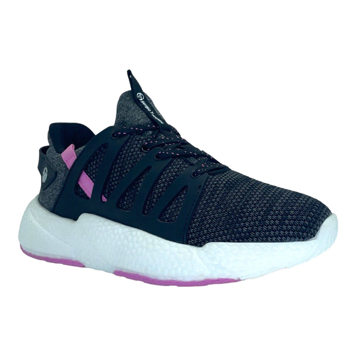SLIP ON NEGRO-ROSA