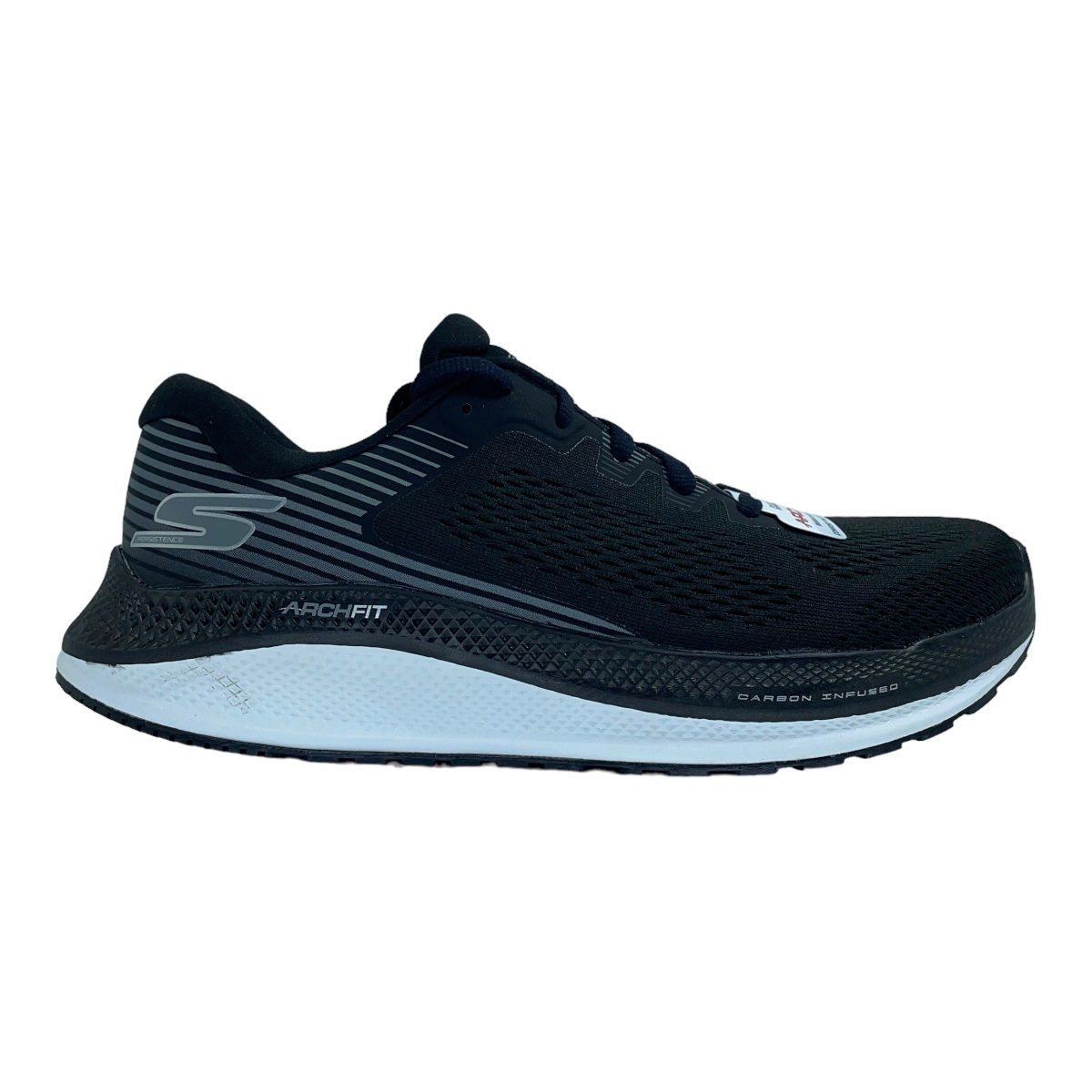 GO RUN PERSISTENCE BLACK WHITE