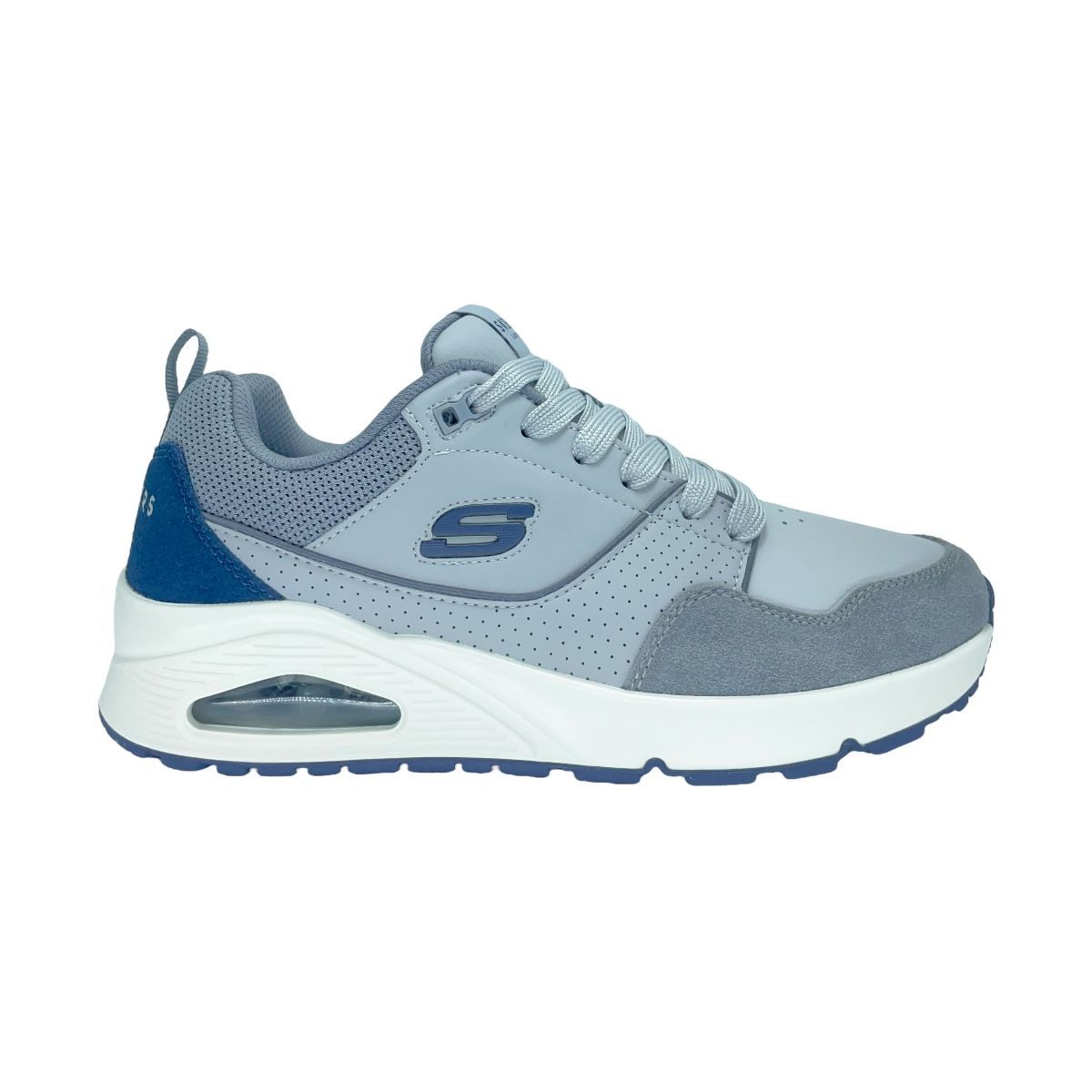 RETRO ONE GREY LEATHER