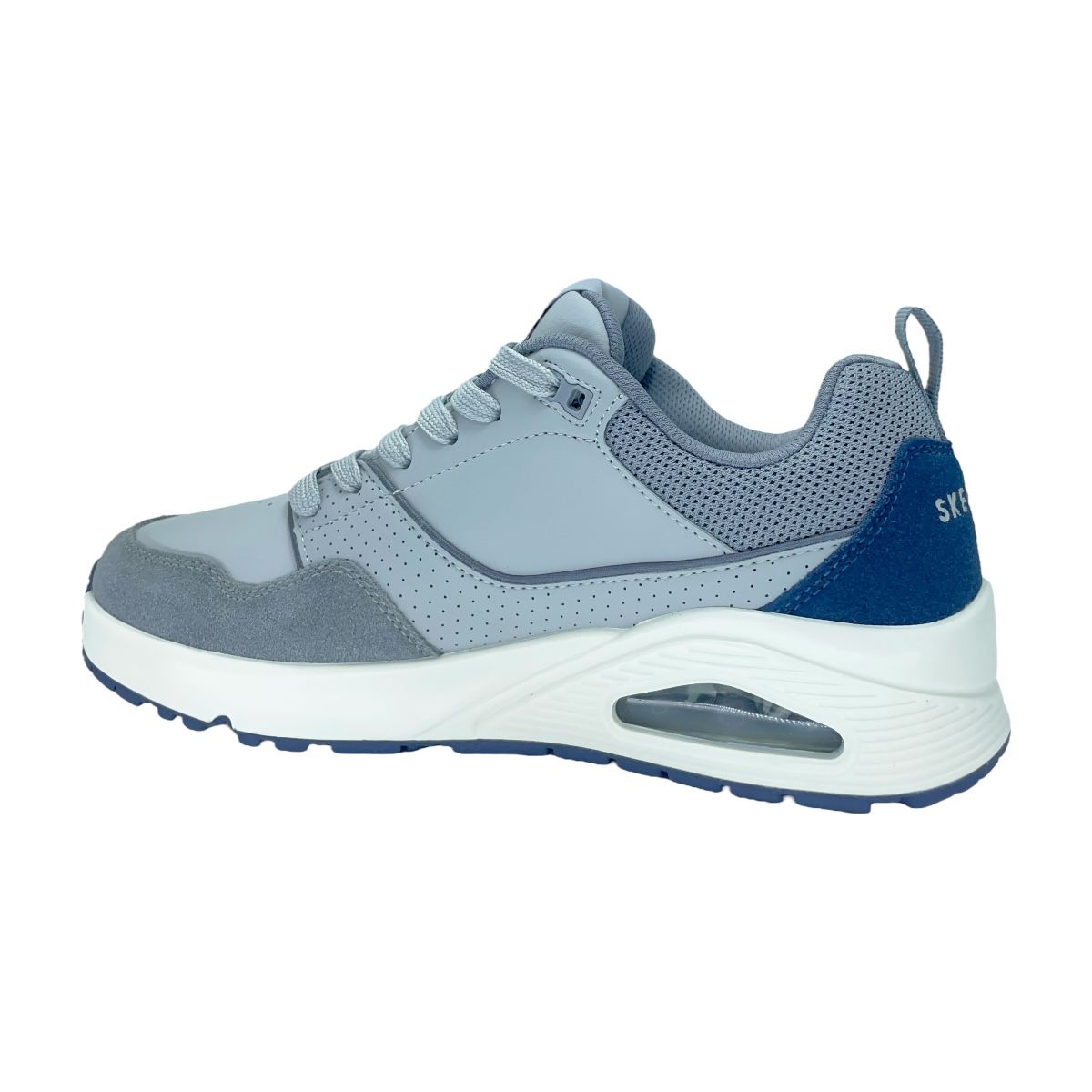 RETRO ONE GREY LEATHER