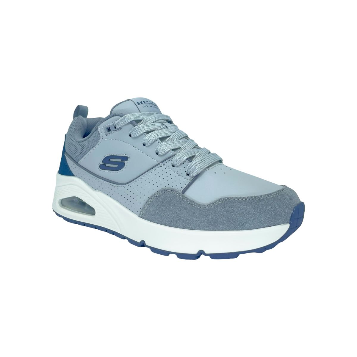 RETRO ONE GREY LEATHER