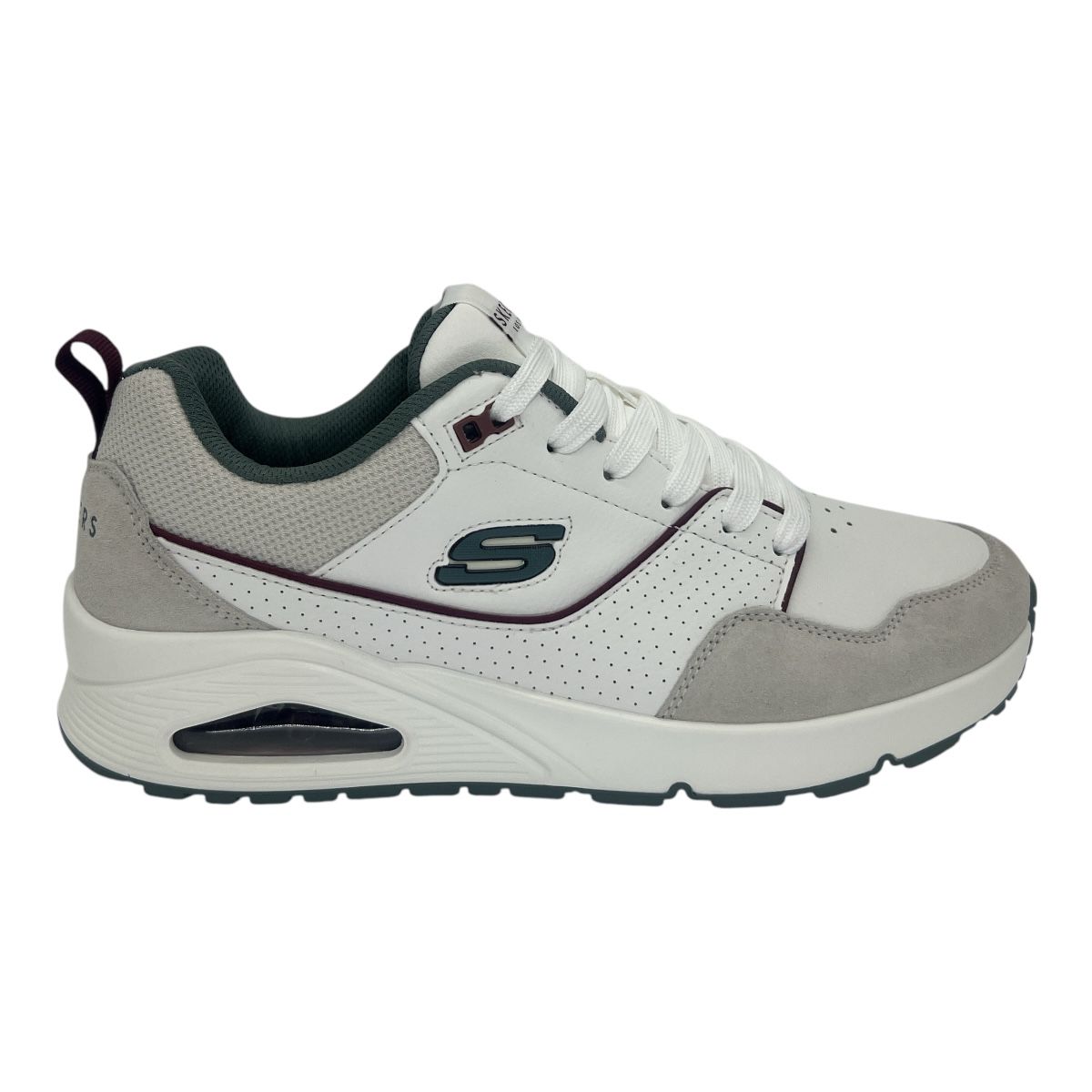 RETRO ONE WHITE LEATHER
