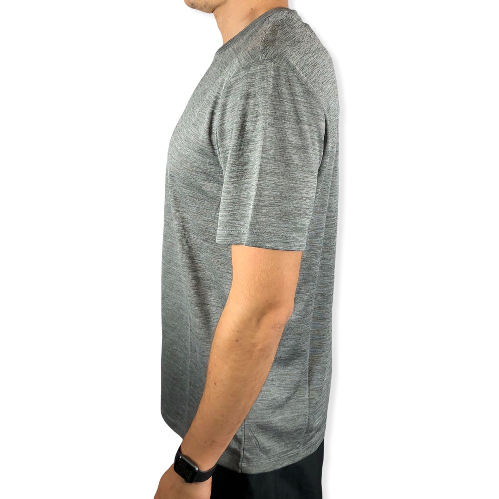 REMERA BASIC MNS GRIS MEL