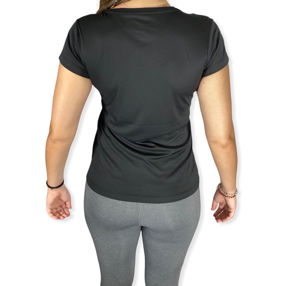 REMERA WMNS BASIC NEGRO